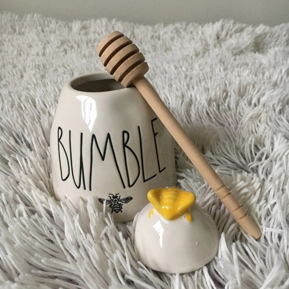Rae Dunn Bumble Bee Honey Jar - Picture 3 of 4